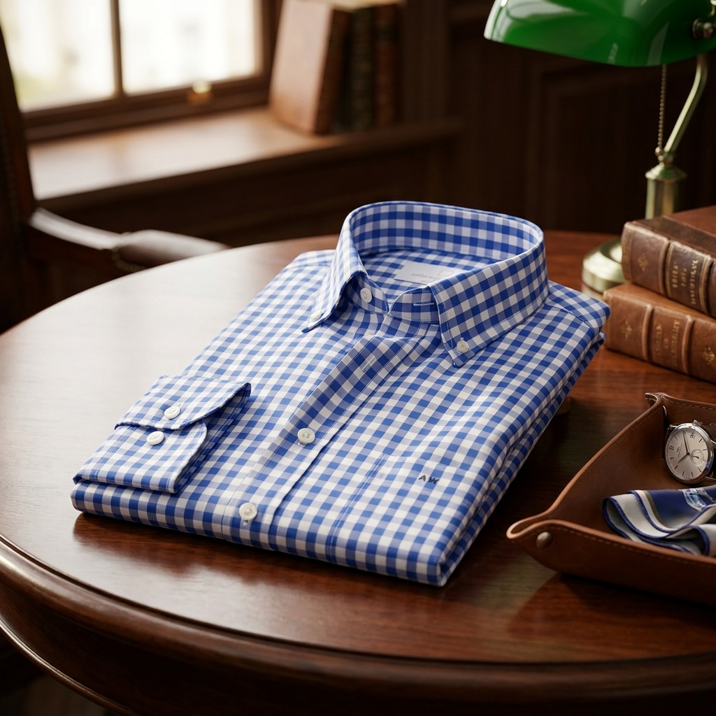 Tailor-Made Printed Cotton Shirt - A-Grade 111 for Elegant Formal Wear