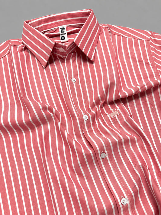 Shirtly Premium Pink Oxford Shirt for Men – Smart Fit & Classic Style