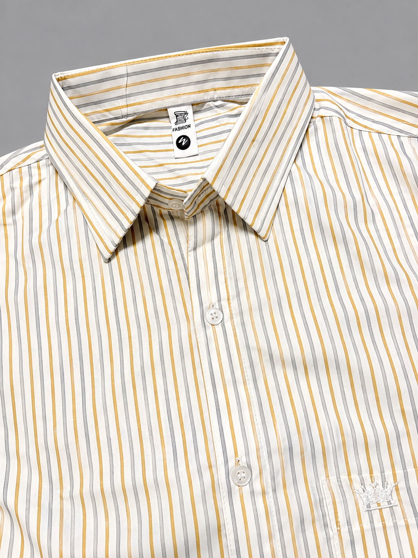 Shirtly Premium Striped Office Wear Formal Shirt for Men – Smart Fit & Classic Style