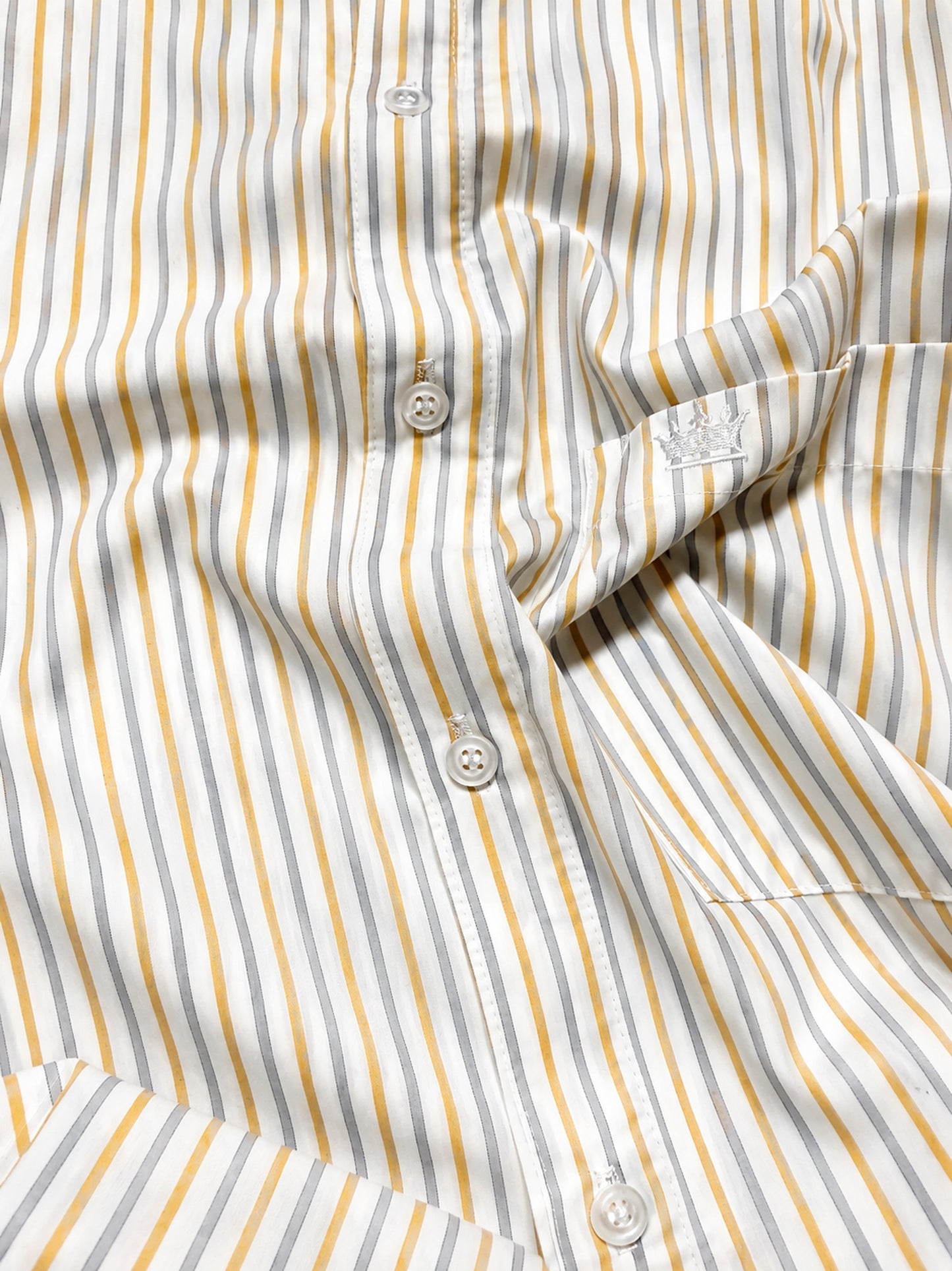 Shirtly Premium Striped Office Wear Formal Shirt for Men – Smart Fit & Classic Style