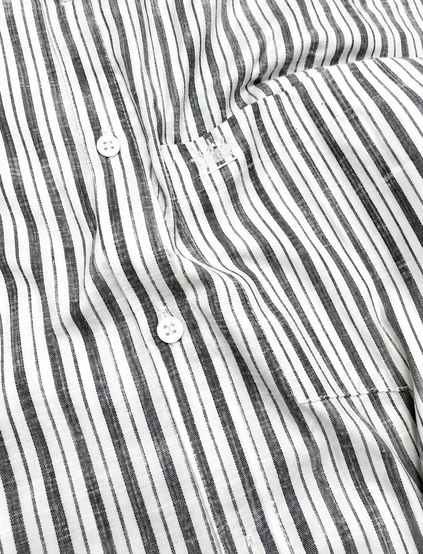 Shirtly Premium Striped Cotton Linen Shirt for Men – Smart Fit & Casual Style