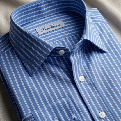Tailor-made Formal Stripe Cotton Shirt - A-Grade 109 Men's Oxford Wear
