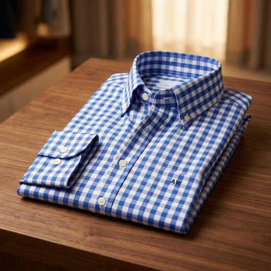 Tailor-Made Printed Cotton Shirt - A-Grade 111 for Elegant Formal Wear